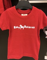 T-Shirt Röd Baby Dalarna 70/80